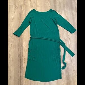 MATERNITY DOWNEAST Green dress/size S